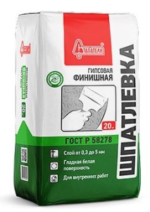 (Старатели) Шпатлевка гипсовая финишная 20кг (77)